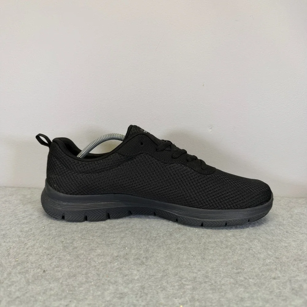 Skechers Flex-Lite Womens Shoes Size 9 Black Mesh Walking Comfort Sneaker 149303